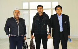 阿塞拜疆某矿山企业客商莅临山东中煤集团考察