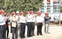热烈祝贺中煤集团电子商务科技产业大厦主体开工