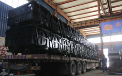 中煤集团国际贸易公司40辆矿车发往俄罗斯大型矿山