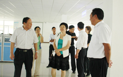 热烈欢迎济宁市第一人民医院领导莅临集团参观考察