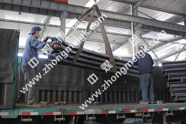 中煤集团一批U型钢支架发往山西朔州